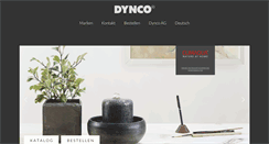 Desktop Screenshot of dynco.ch